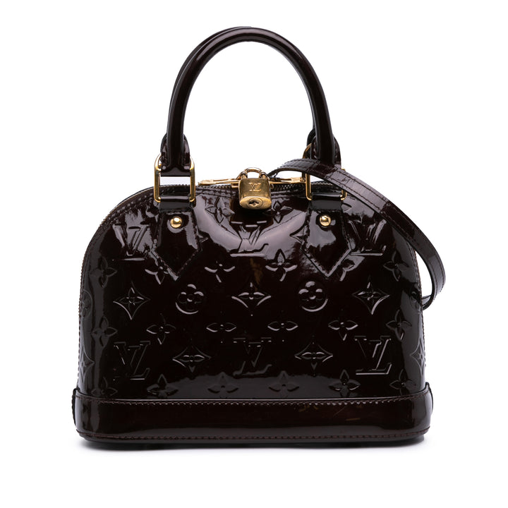 Louis Vuitton Monogram Vernis Alma BB Violet – GABY PARIS Authentique