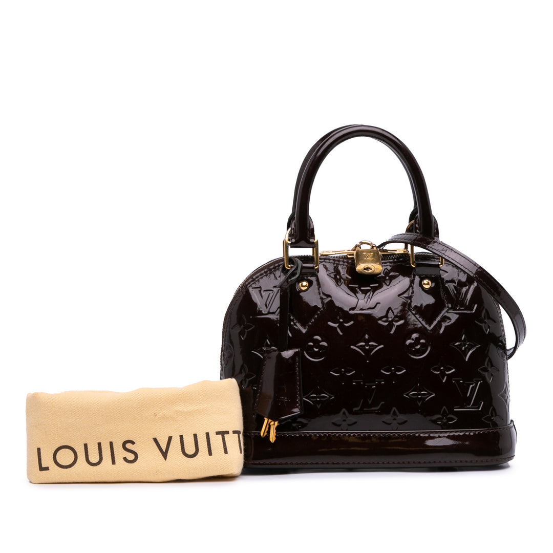 Louis Vuitton Monogram Vernis Alma BB Violet – GABY PARIS Authentique