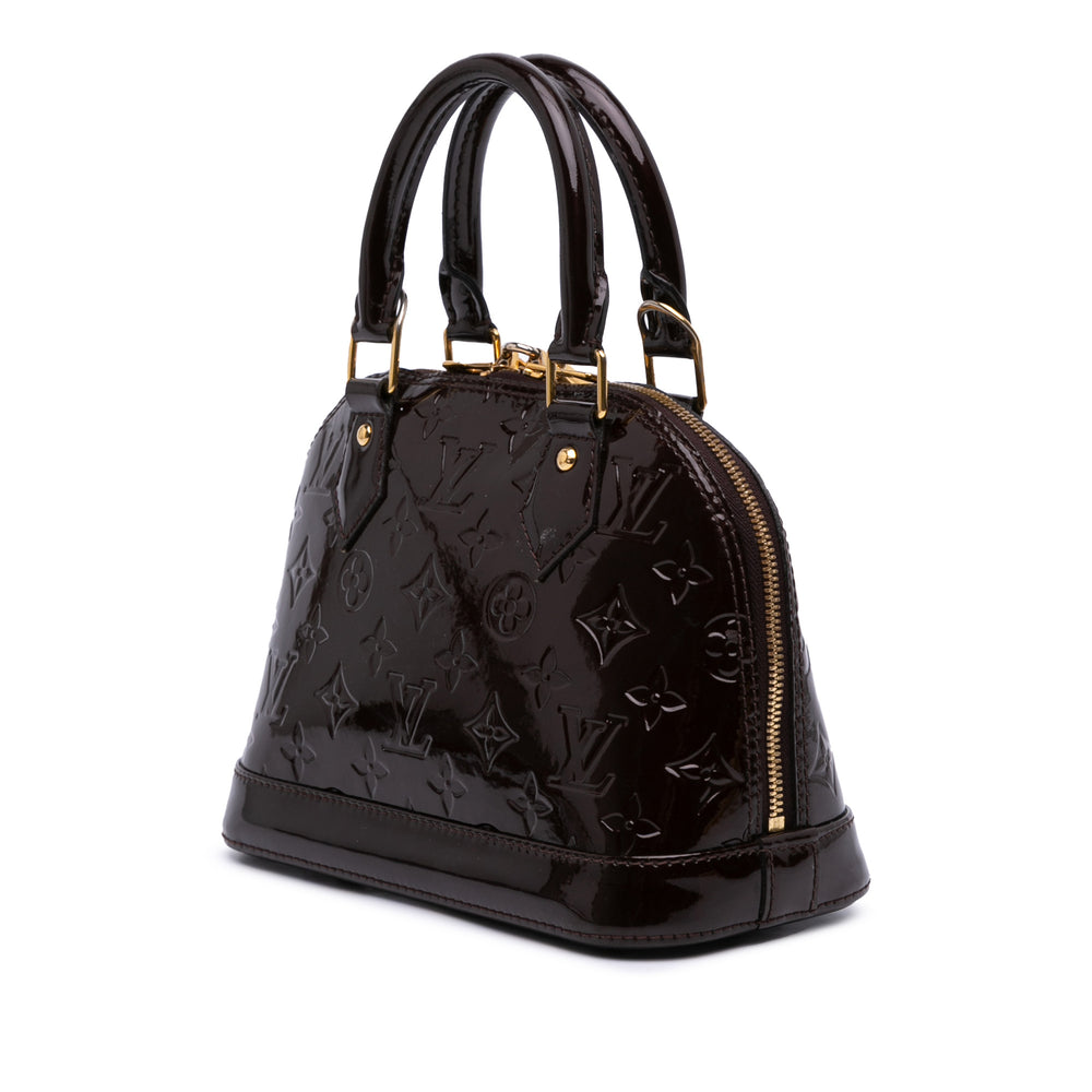 Louis Vuitton Monogram Vernis Alma BB Violet – GABY PARIS Authentique