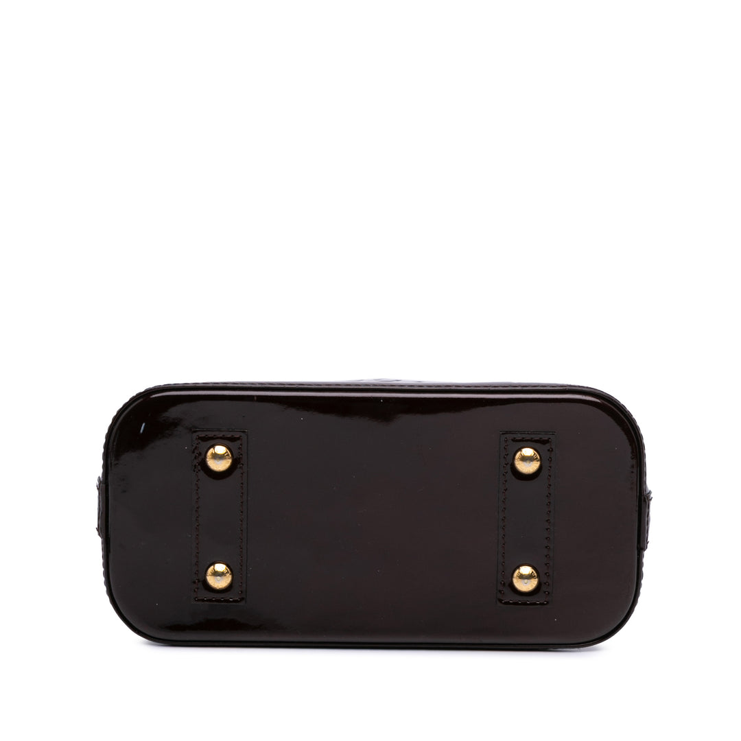 Louis Vuitton Monogram Vernis Alma BB Violet – GABY PARIS Authentique