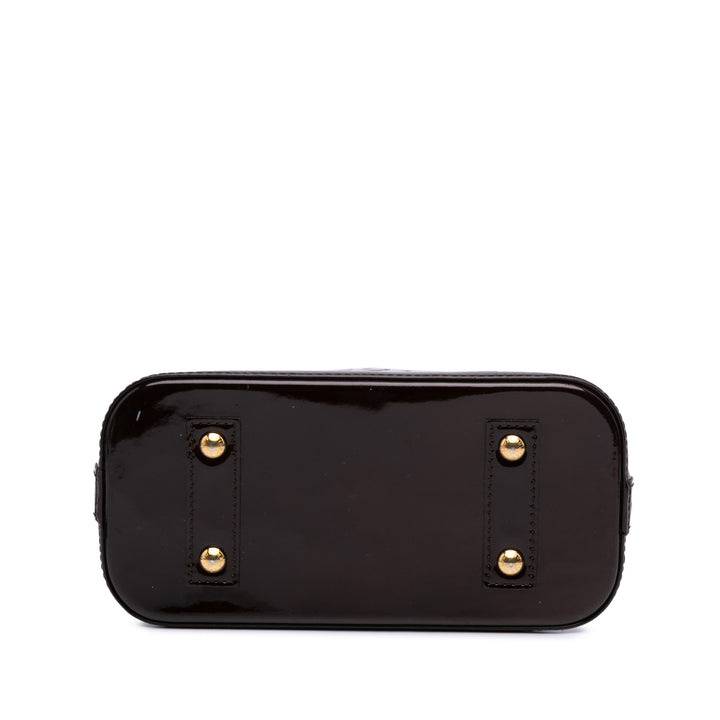 Louis Vuitton Monogram Vernis Alma BB Violet – GABY PARIS Authentique