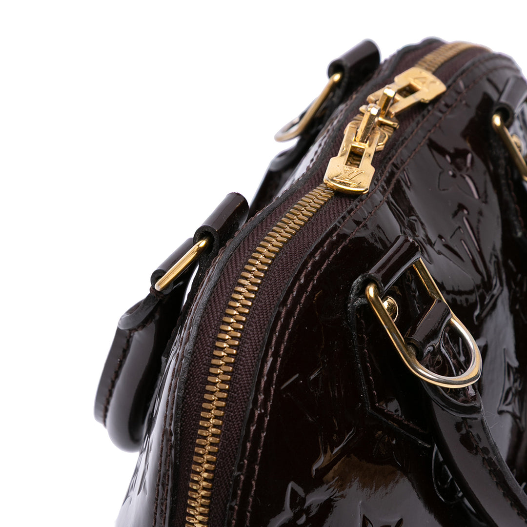 Louis Vuitton Monogram Vernis Alma BB Violet – GABY PARIS Authentique