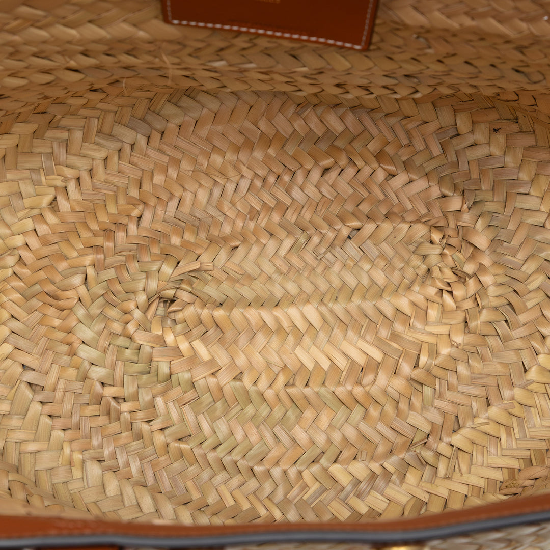 Celine Large Raffia Classic clouté Panier Cabas