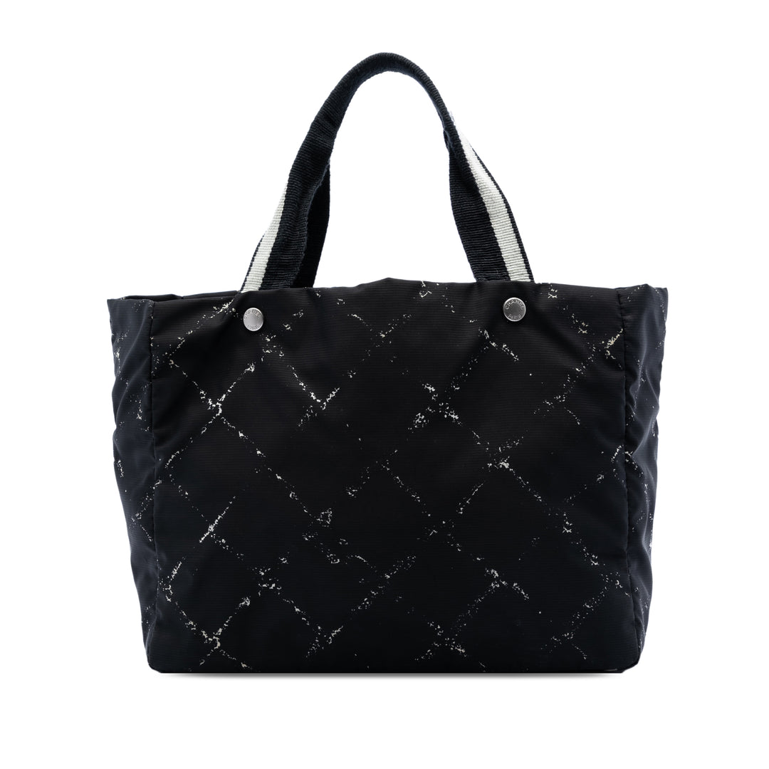 Chanel Old Travel Line Cabas Nylon