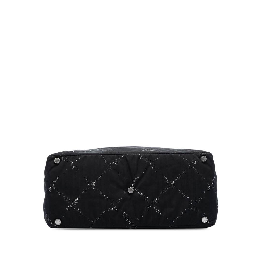 Chanel Old Travel Line Cabas Nylon