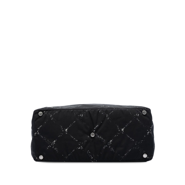 Chanel Old Travel Line Cabas Nylon