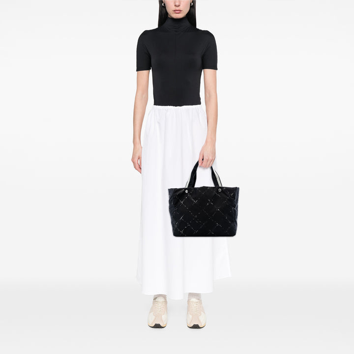 Chanel Old Travel Line Cabas Nylon