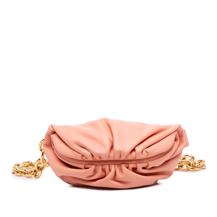Bottega Veneta Cuir d’agneau Belt Chain Pochette