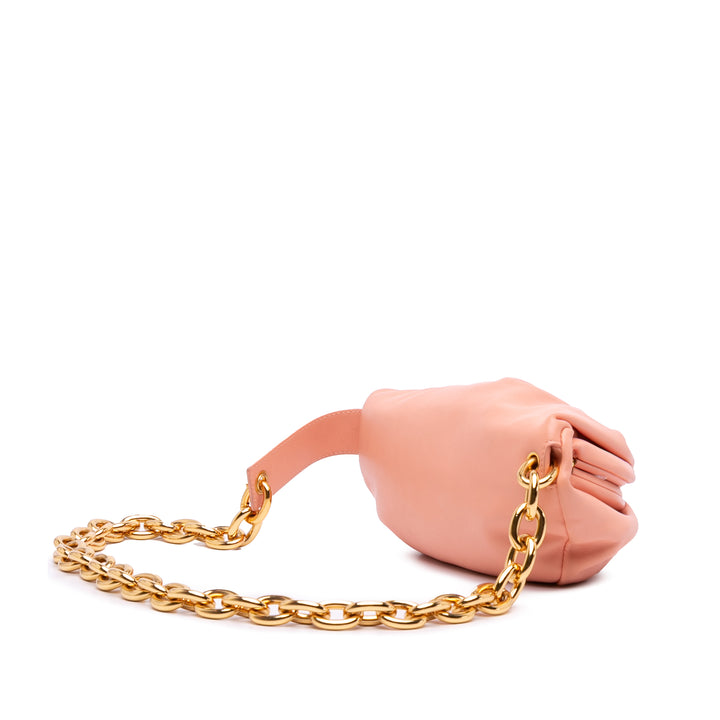 Bottega Veneta Cuir d’agneau Belt Chain Pochette