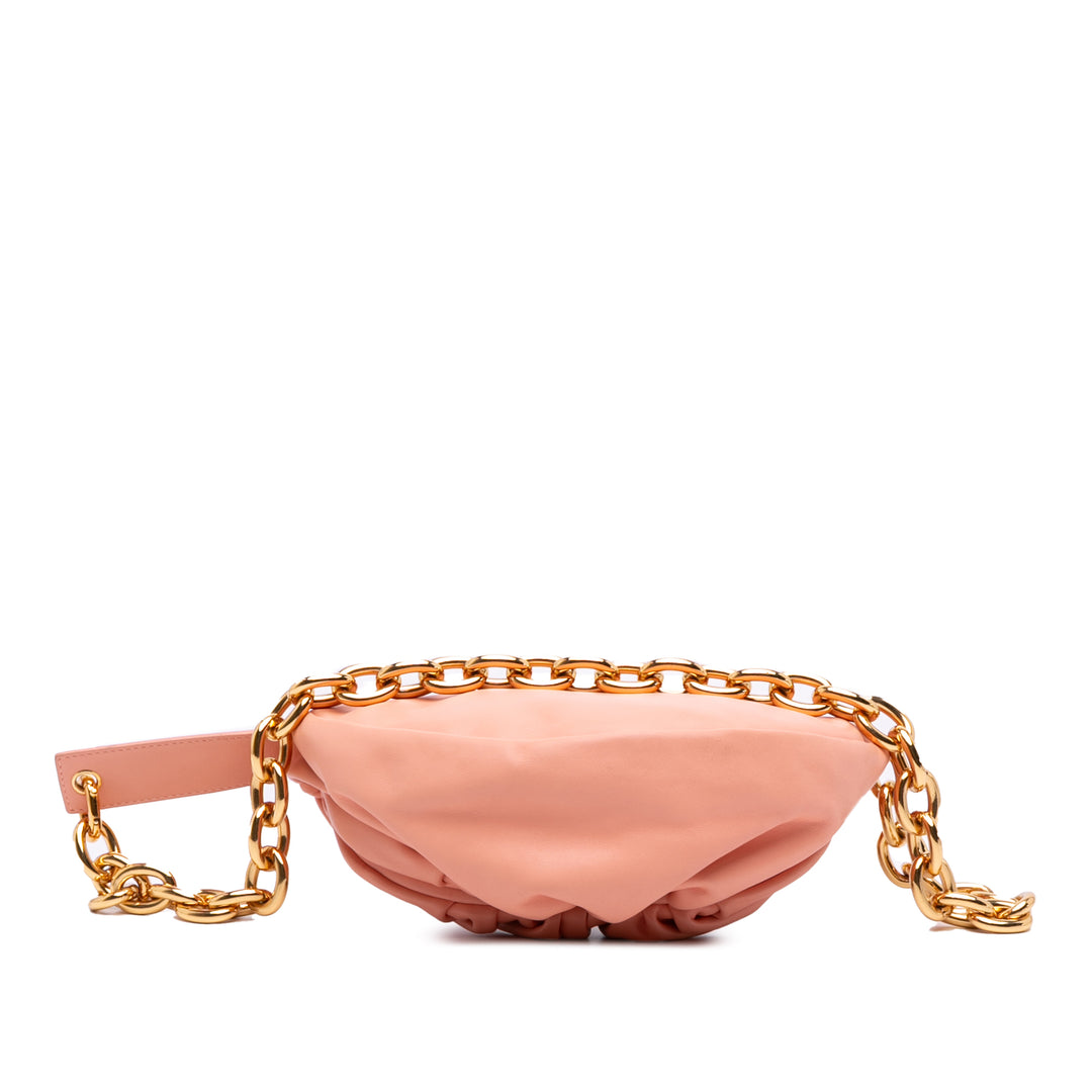 Bottega Veneta Cuir d’agneau Belt Chain Pochette
