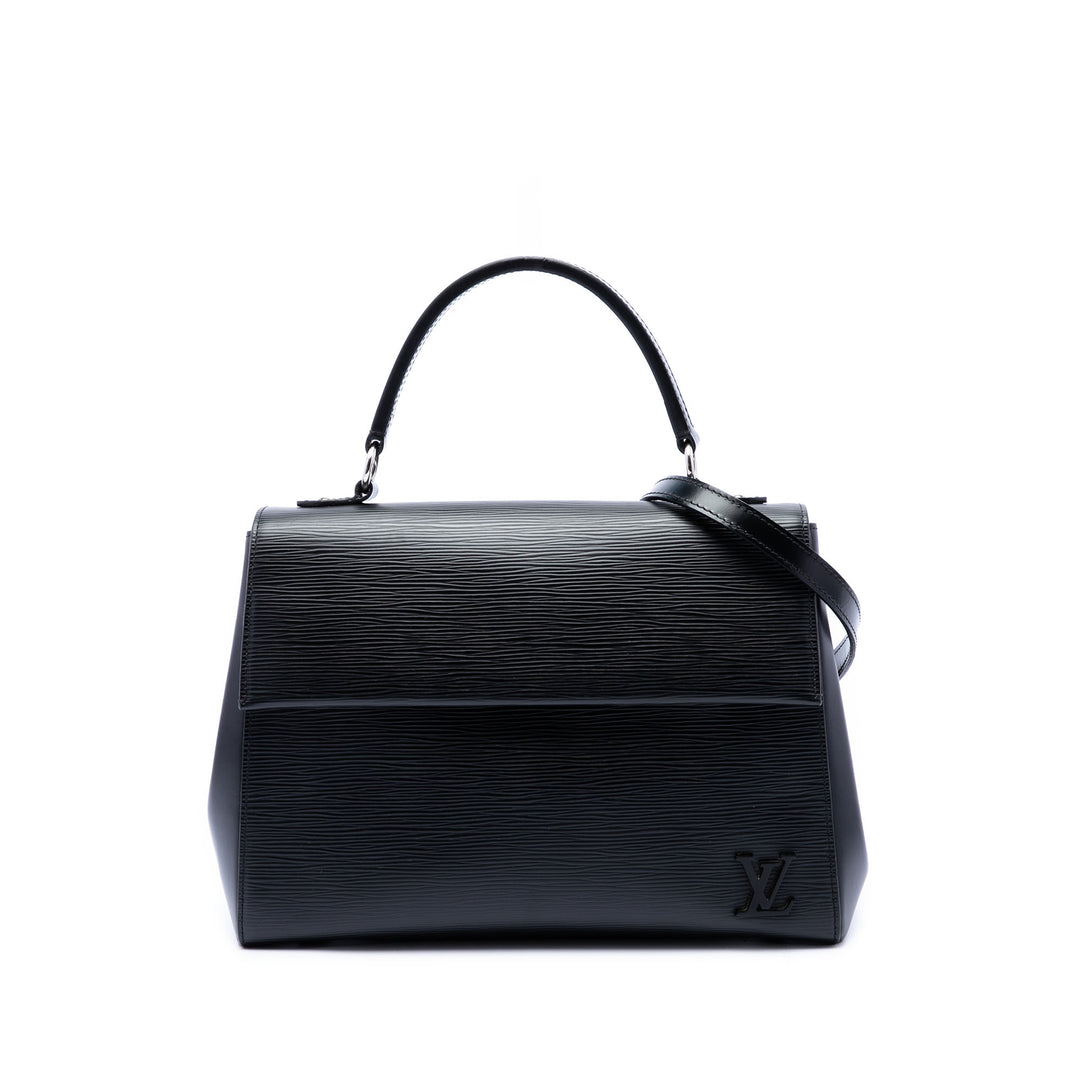Louis Vuitton Cluny MM Épi Noir – vue principale – GABY PARIS
