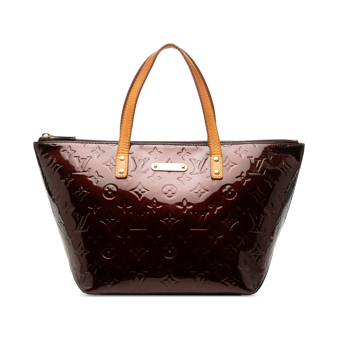 Louis Vuitton Bellevue PM Cuir verni Monogram Violet