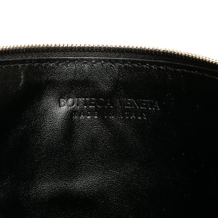 Nappa Graphic Clutch Black - Gaby Paris