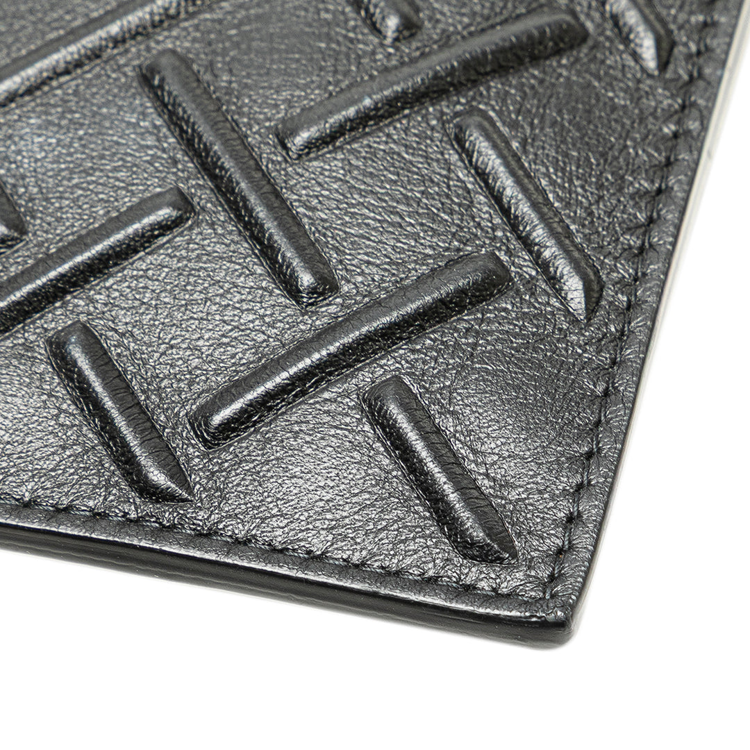 Nappa Graphic Clutch Black - Gaby Paris