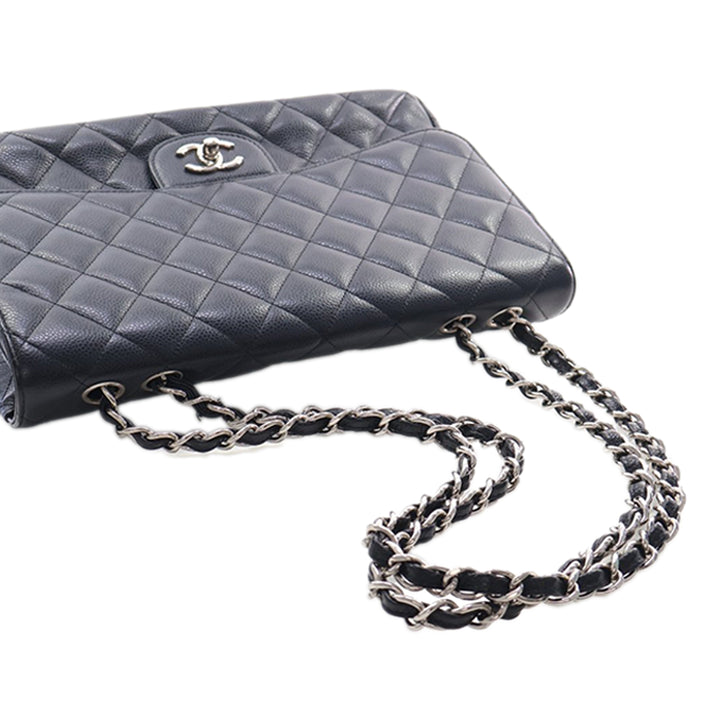 Chanel Jumbo Classic Caviar Simple rabat