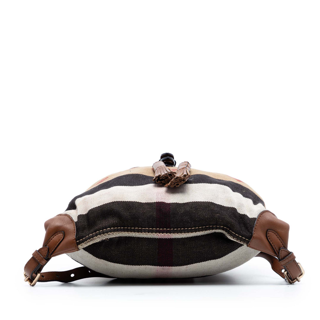 Burberry Mega Check Toile Chiltern Hearts Sac à dos