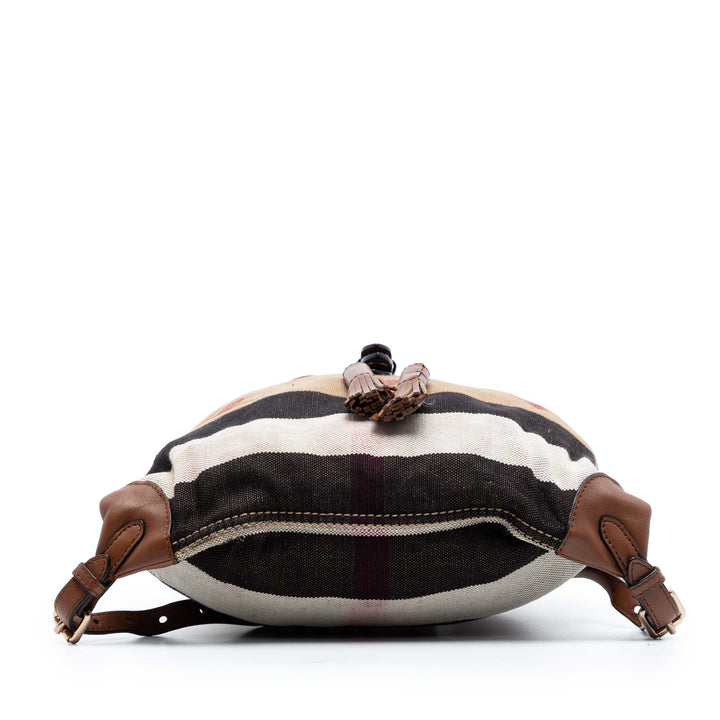 Burberry Mega Check Toile Chiltern Hearts Sac à dos