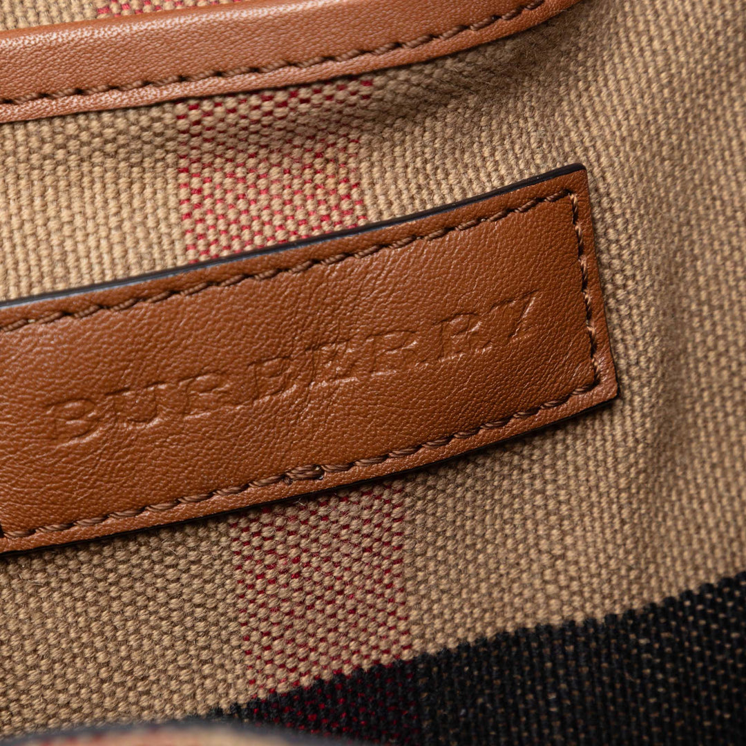 Burberry Mega Check Toile Chiltern Hearts Sac à dos
