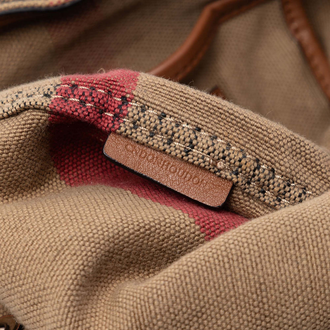 Burberry Mega Check Toile Chiltern Hearts Sac à dos