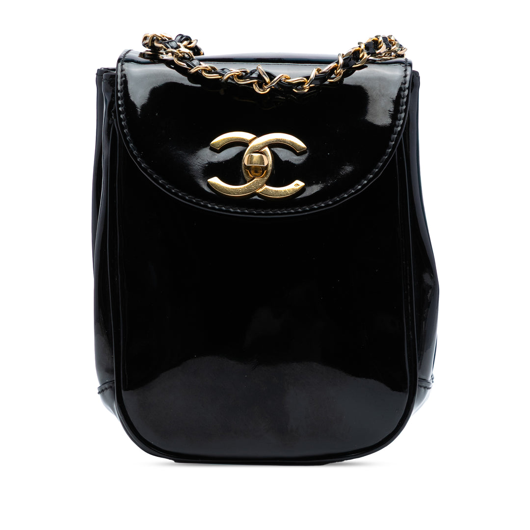 Chanel CC à rabat Sac Cuir