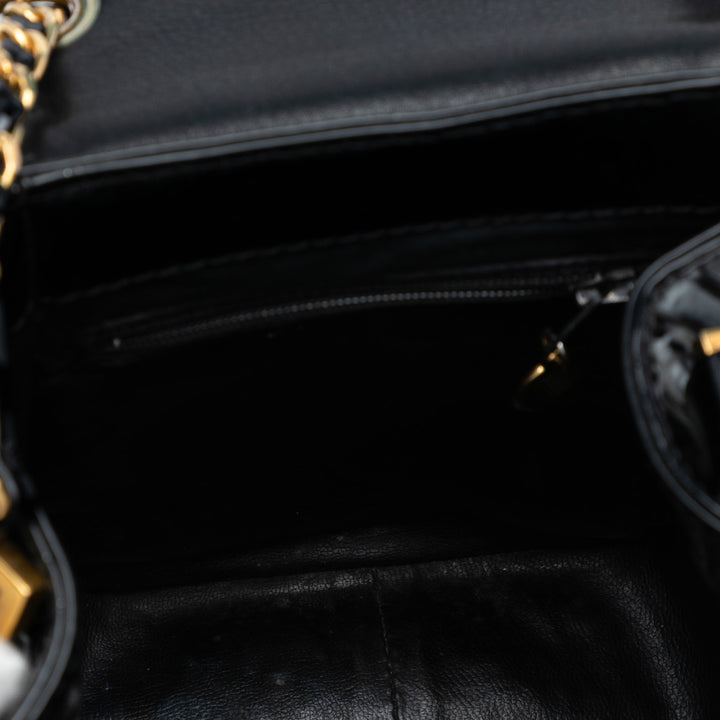 Chanel CC à rabat Sac Cuir