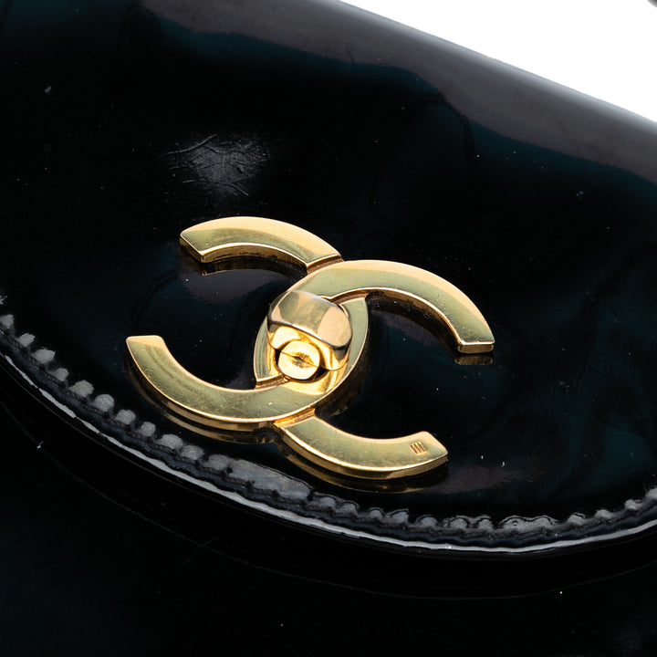 Chanel CC à rabat Sac Cuir