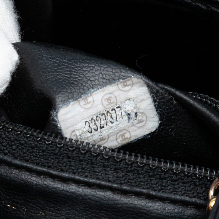 Chanel CC à rabat Sac Cuir