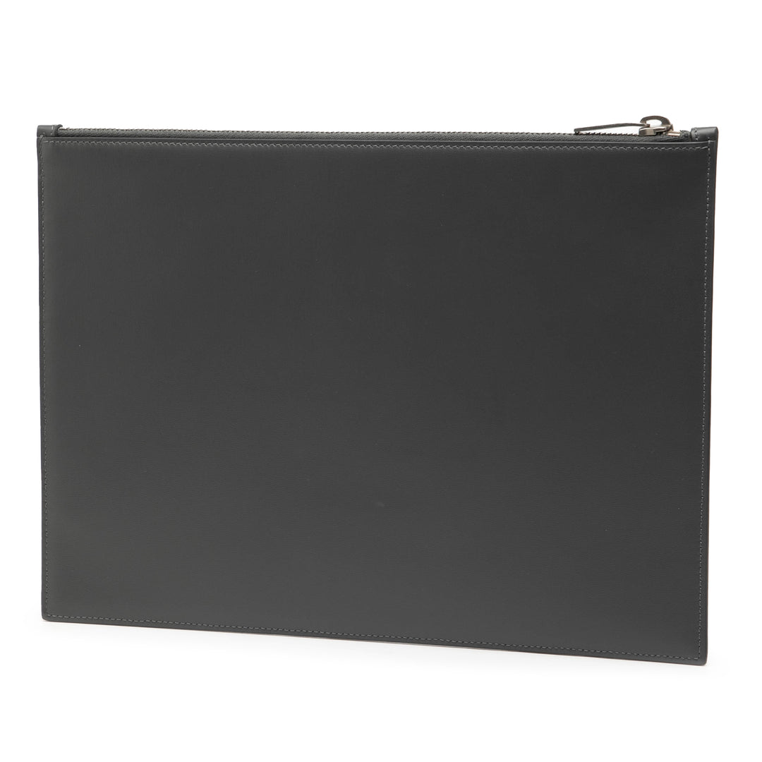 Saint Laurent Zippé Pochette Cuir