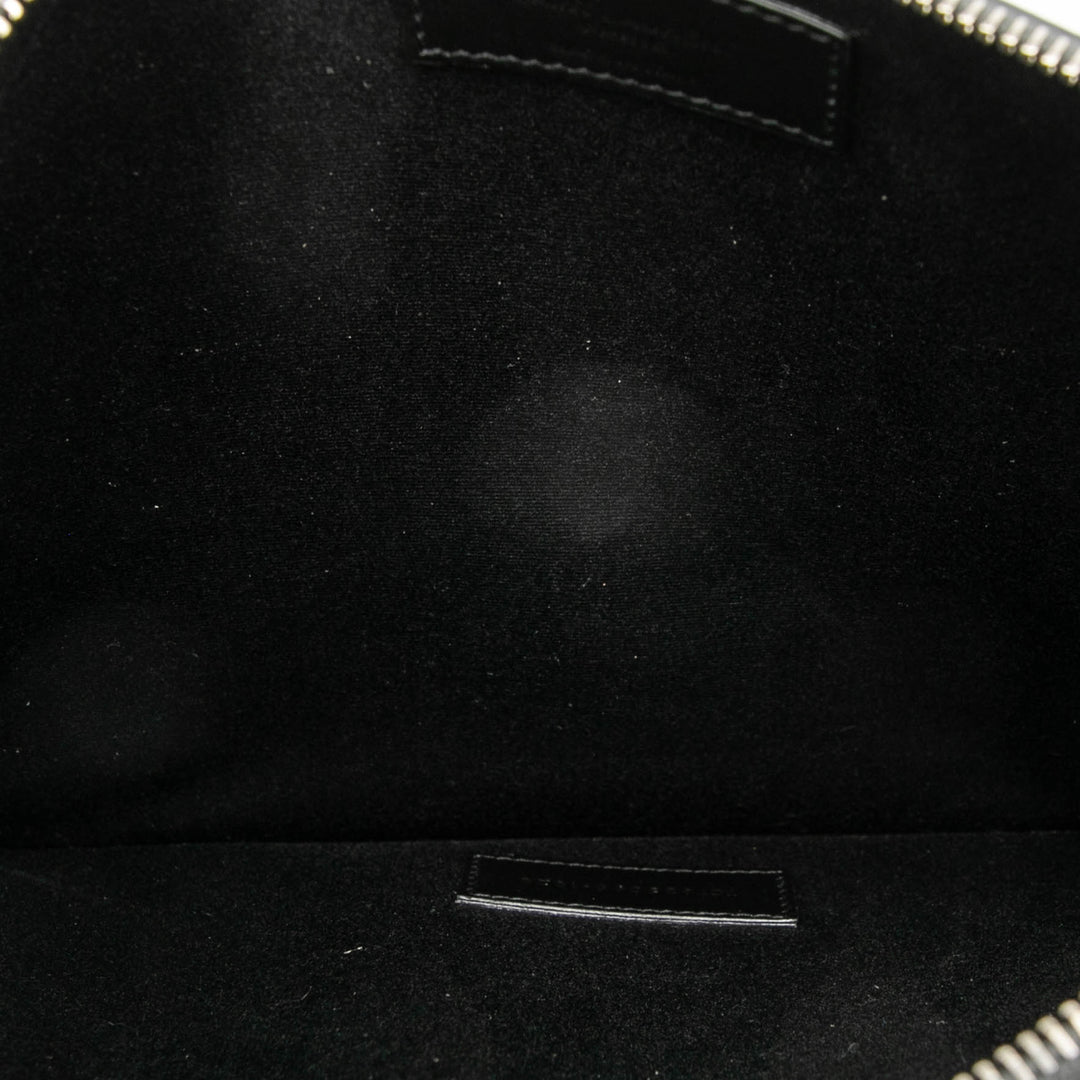 Saint Laurent Zippé Pochette Cuir