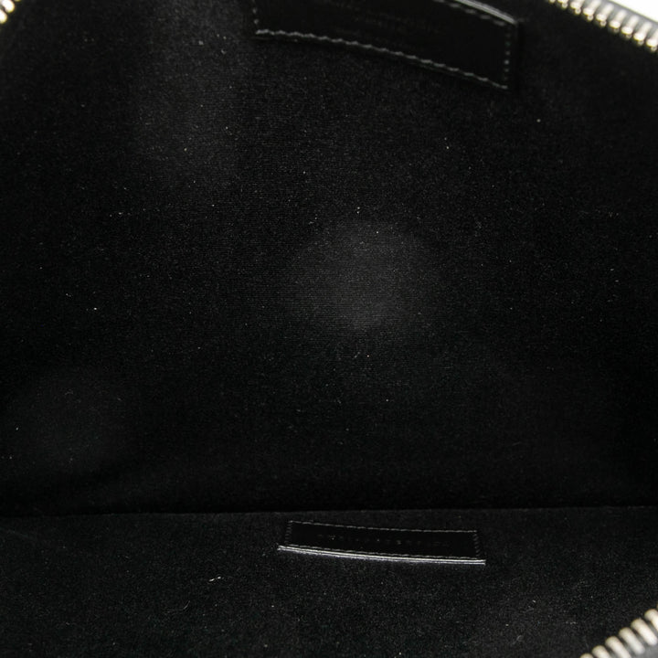 Saint Laurent Zippé Pochette Cuir