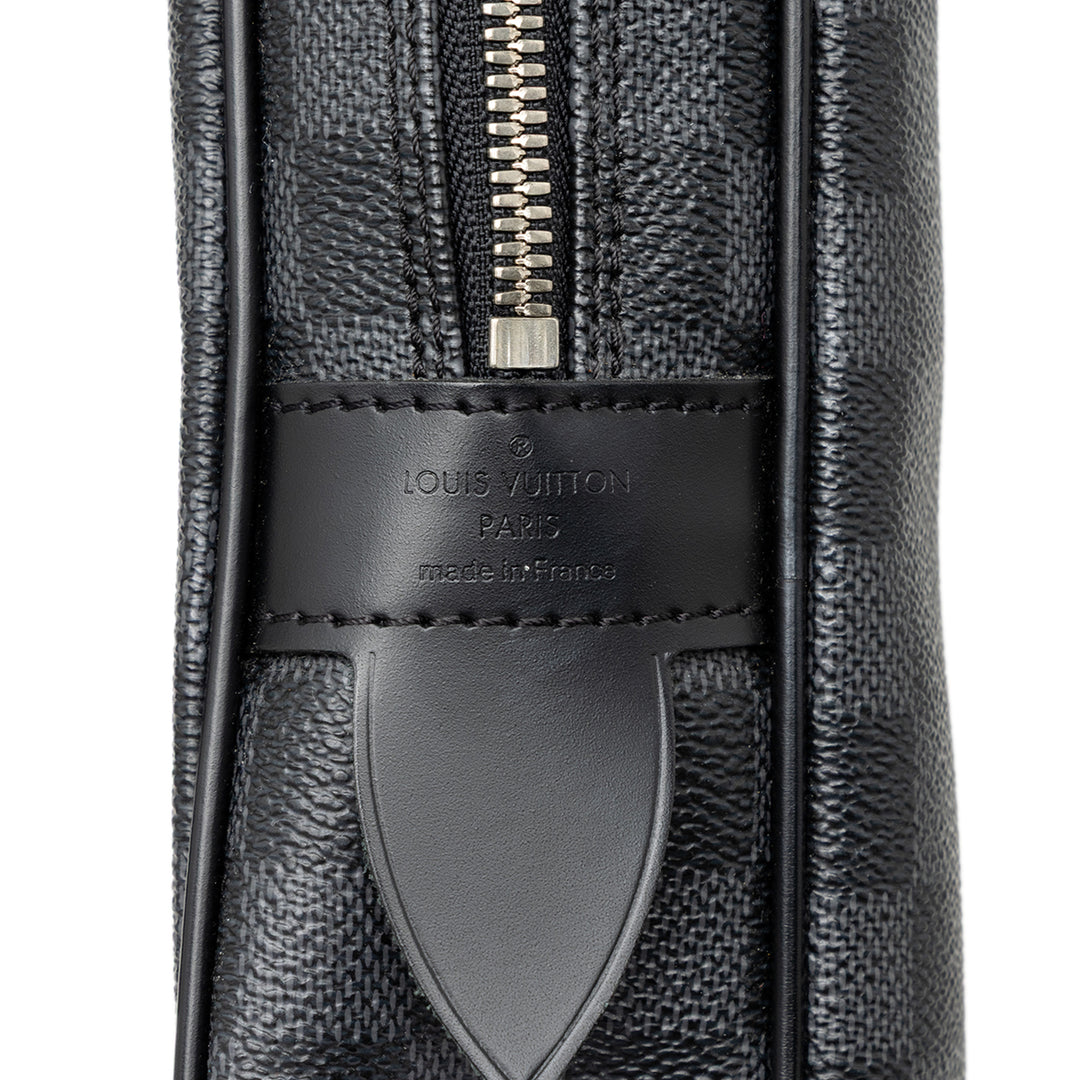 Louis Vuitton Porte Documents Voyage PM Damier Graphite Noir