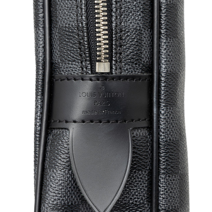 Louis Vuitton Porte Documents Voyage PM Damier Graphite Noir