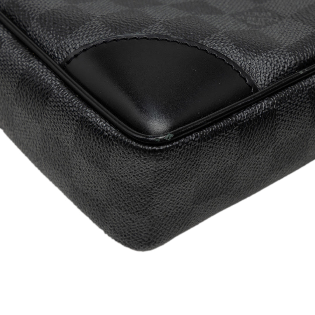 Louis Vuitton Porte Documents Voyage PM Damier Graphite Noir