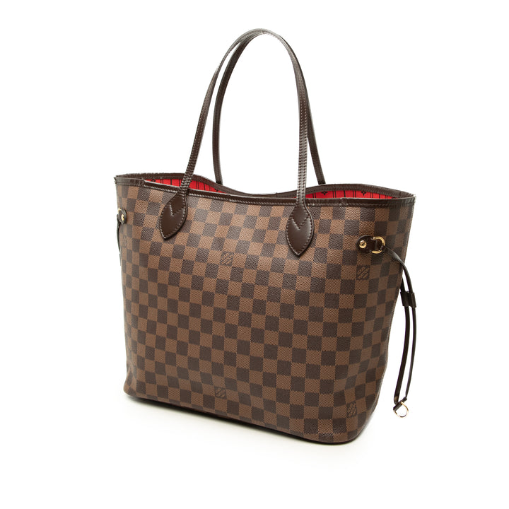 Louis Vuitton Cabas Neverfull Damier Ébène MM Marron – vue 2 – GABY PARIS