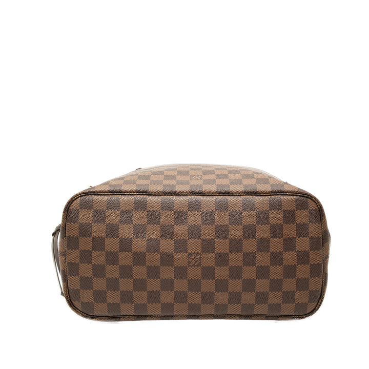 Louis Vuitton Cabas Neverfull Damier Ébène MM Marron – vue 3 – GABY PARIS