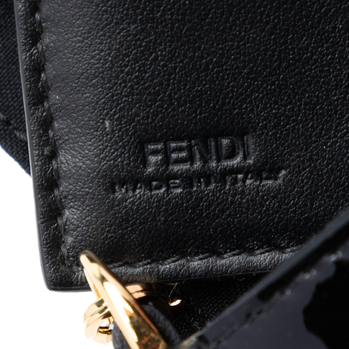 Fendi Cuir verni F Is Fendi Envelope Wallet on Chain