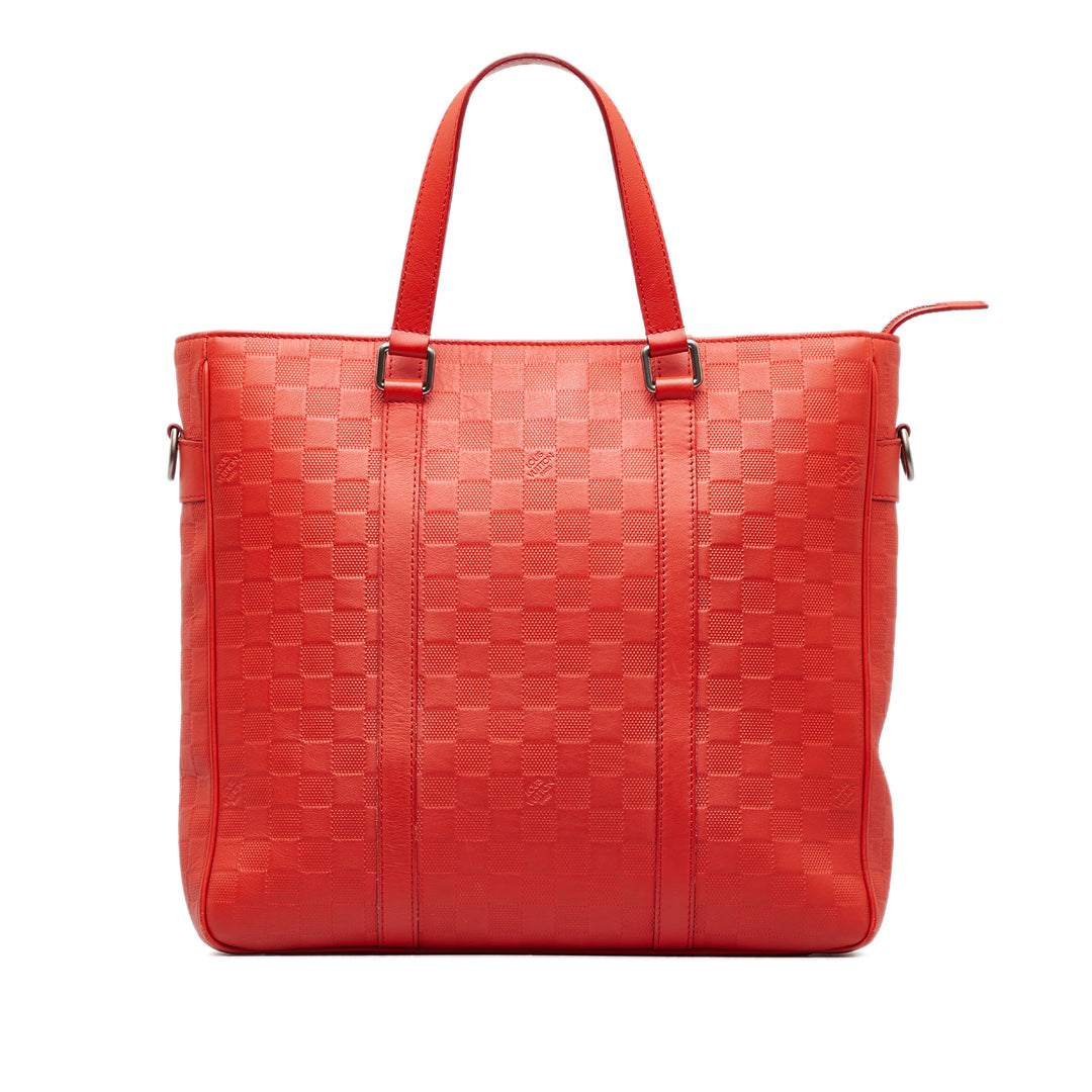 Damier Infini Tadao PM Red - Gaby Paris