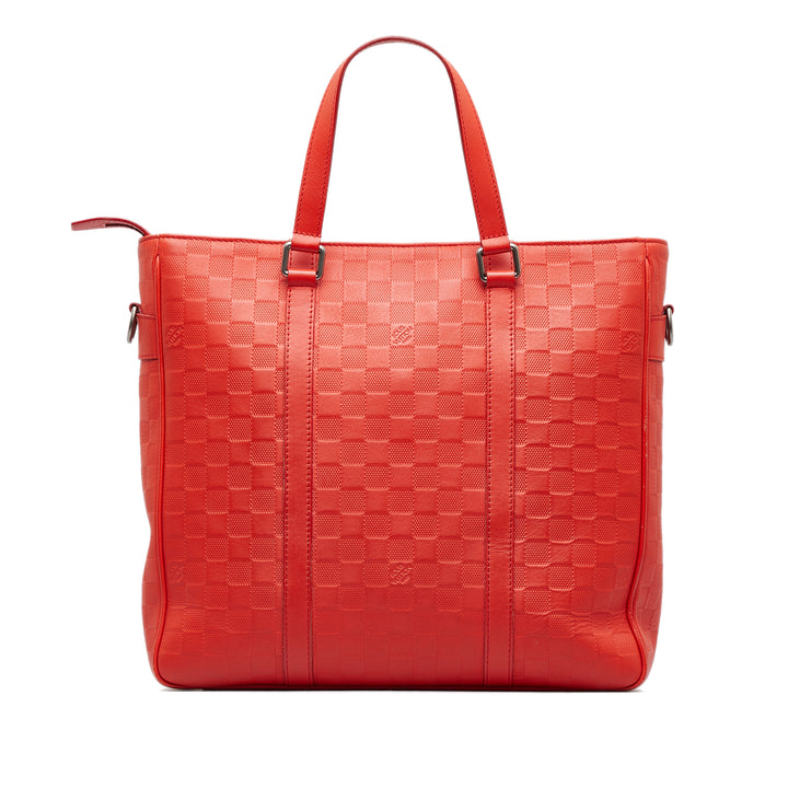 Damier Infini Tadao PM Red - Gaby Paris