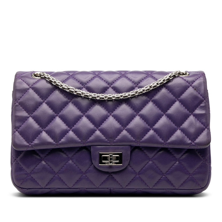 Chanel Matelassé Cuir d’agneau Reissue 2.55 Double rabat 226 – GABY PARIS Authentique