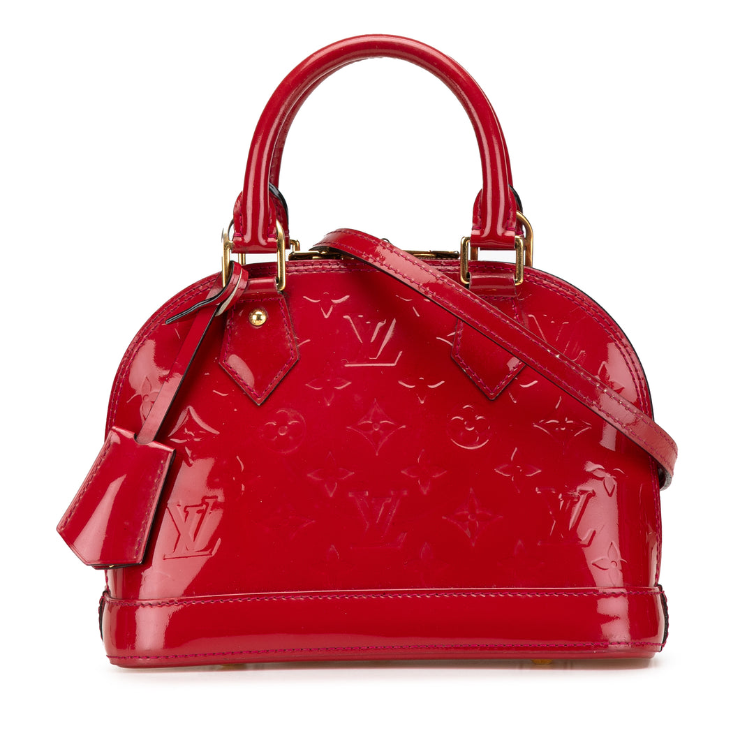 Monogram Vernis Alma BB Red - Gaby Paris