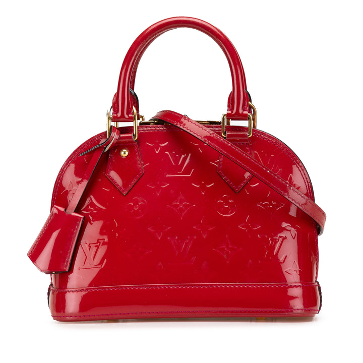 Monogram Vernis Alma BB Red - Gaby Paris