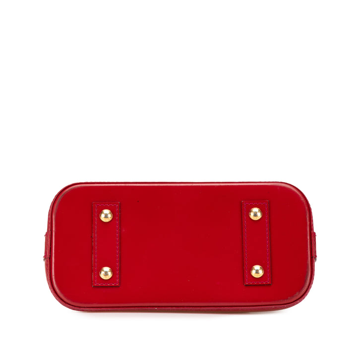 Monogram Vernis Alma BB Red - Gaby Paris