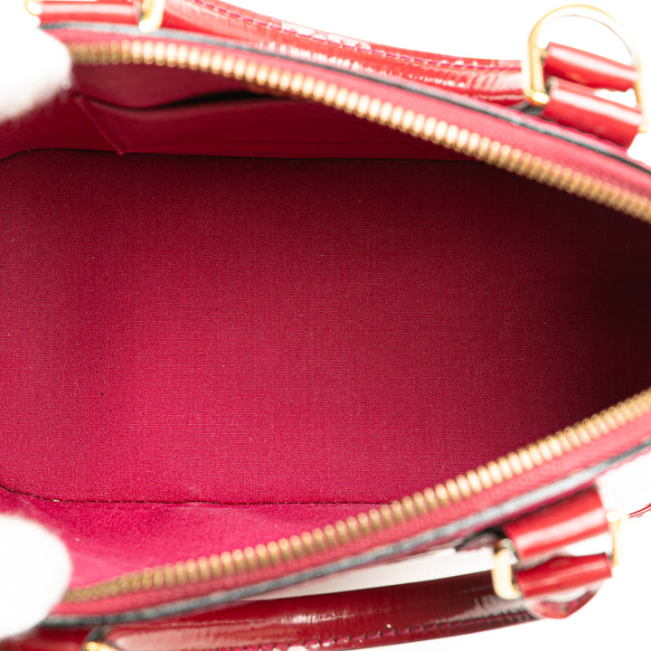 Monogram Vernis Alma BB Red - Gaby Paris