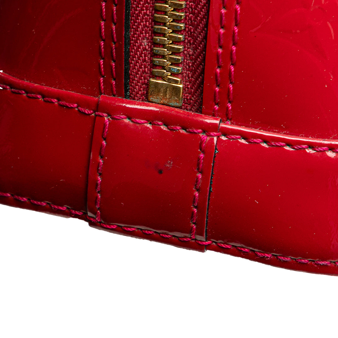 Monogram Vernis Alma BB Red - Gaby Paris