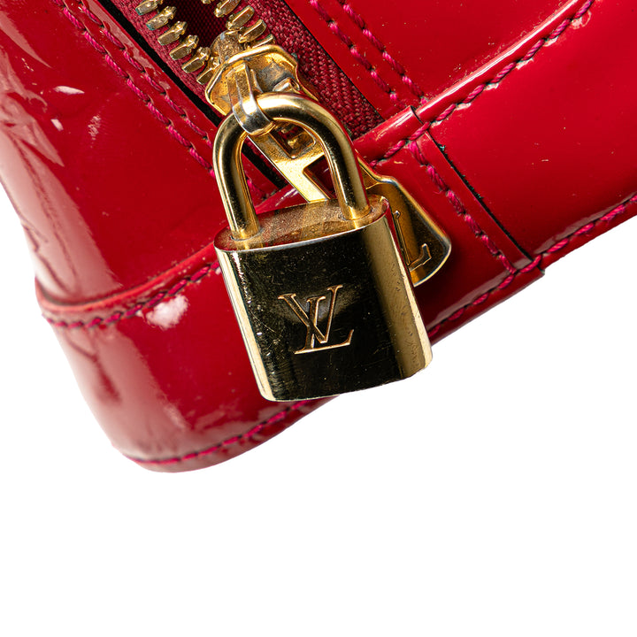 Monogram Vernis Alma BB Red - Gaby Paris