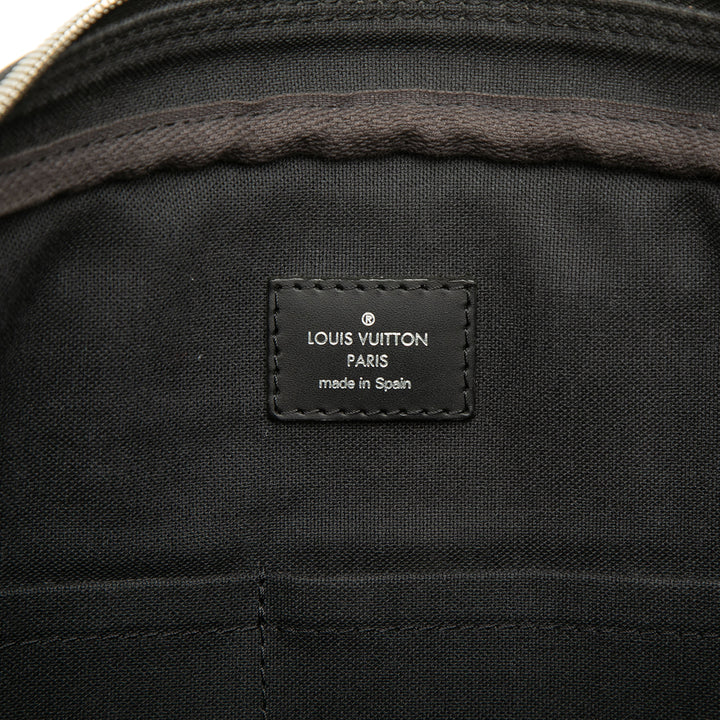 Porte Documents Voyage PM Damier Graphite Noir