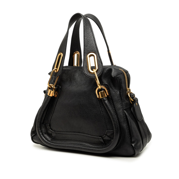 Chloé Pebbled Paraty Sac Petit Cuir