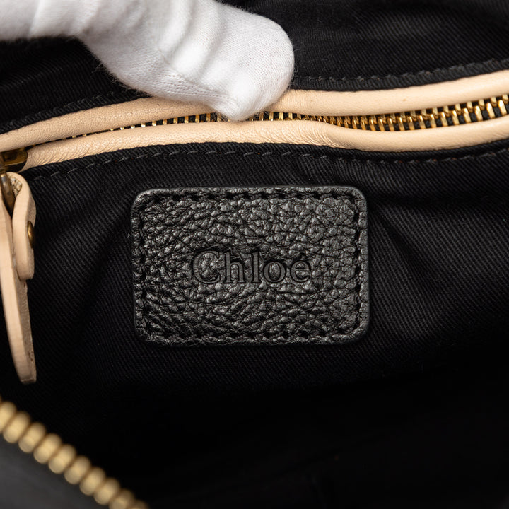 Chloé Pebbled Paraty Sac Petit Cuir