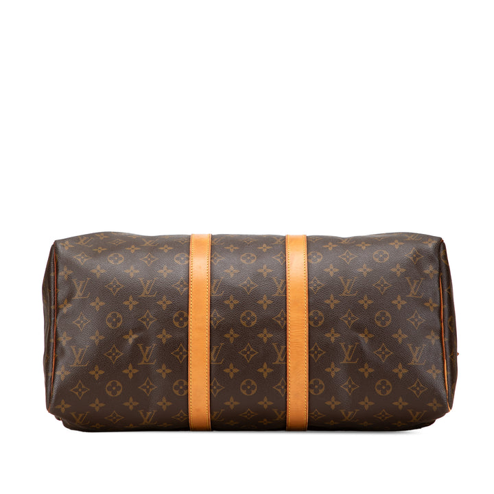 Louis Vuitton Monogram Keepall 45 Marron