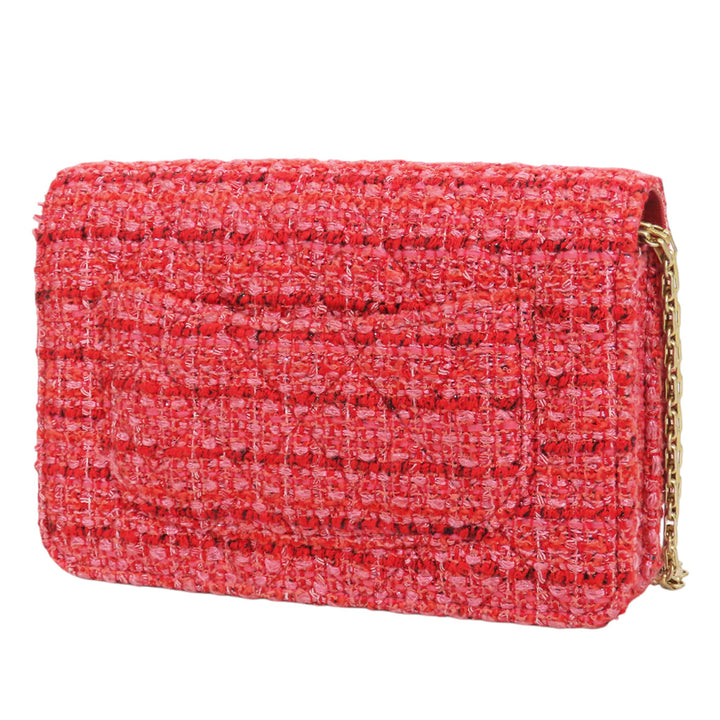 Chanel Matelassé Tweed Reissue 2.55 Wallet on Chain